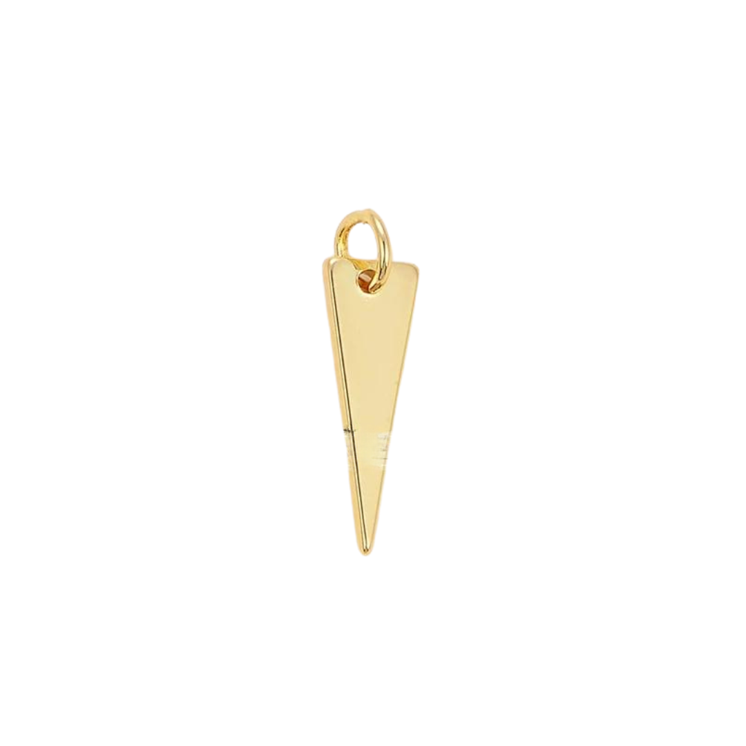 Mini Gold Triangle Charm