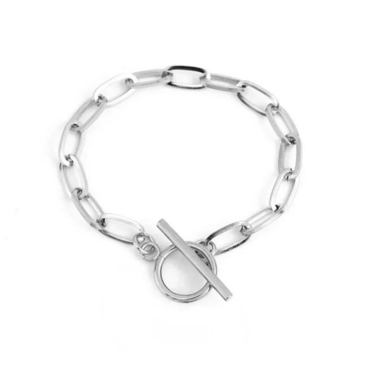 Silver Toggle Bracelet