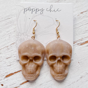 Oversized Skull Dangles