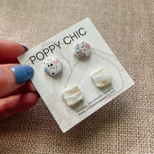 Load image into Gallery viewer, BEBE Studs- Pastel Terrazzo
