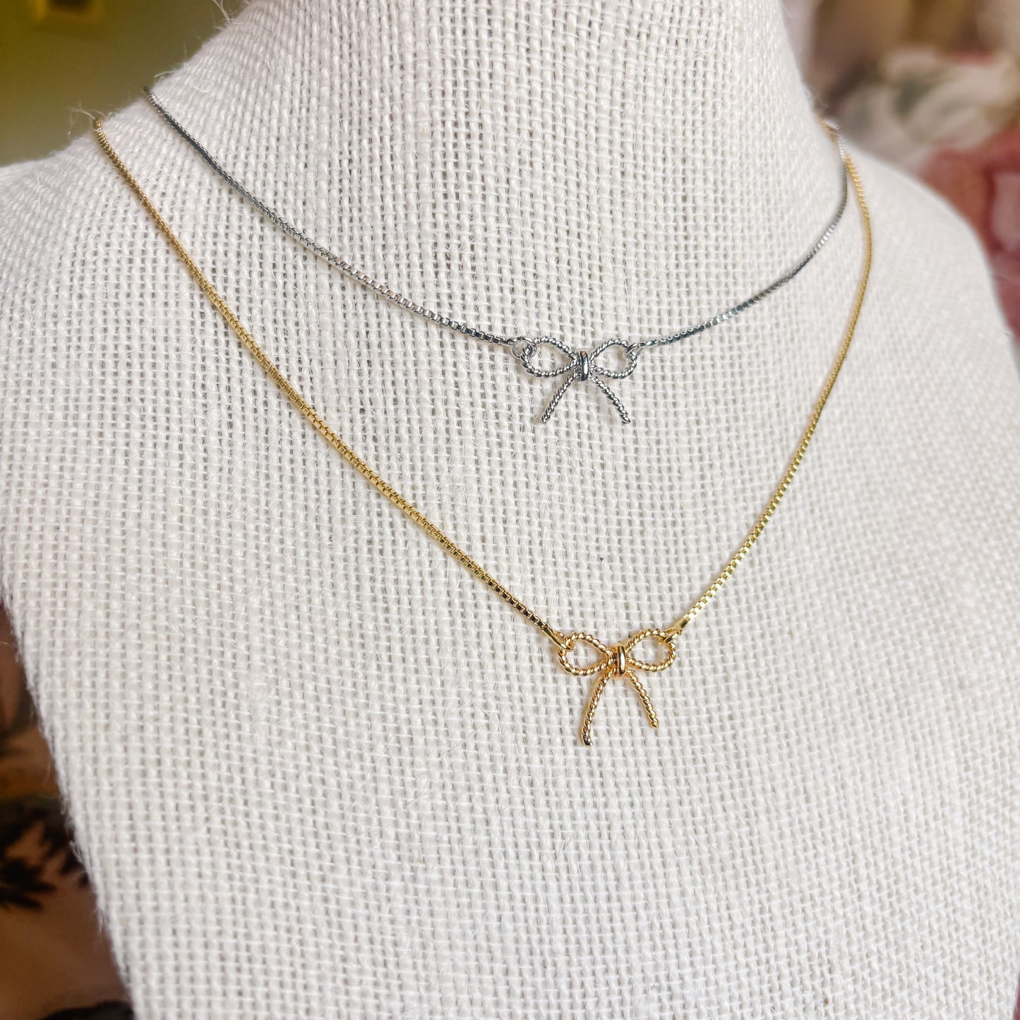 Mini Bow Necklace