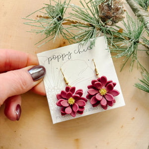 Red Burgundy Flowers