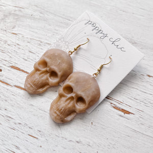 Oversized Skull Dangles