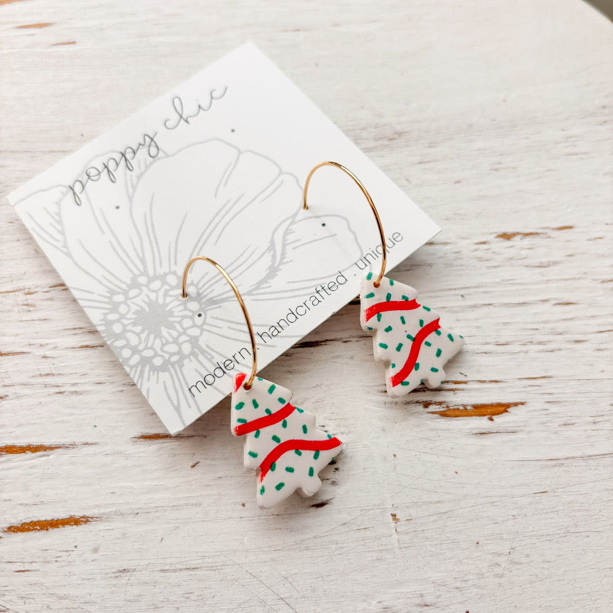 Christmas Tree Cake Hoops