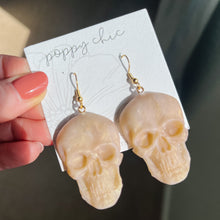 Load image into Gallery viewer, Oversized Skull Dangles
