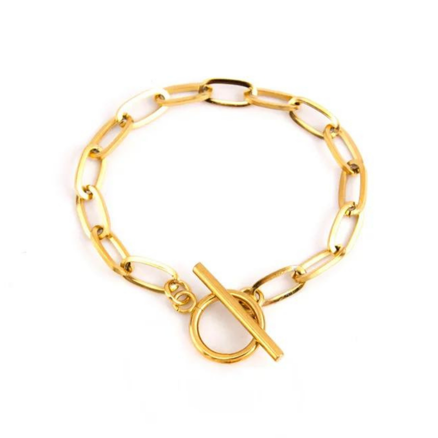 Gold Toggle Bracelet