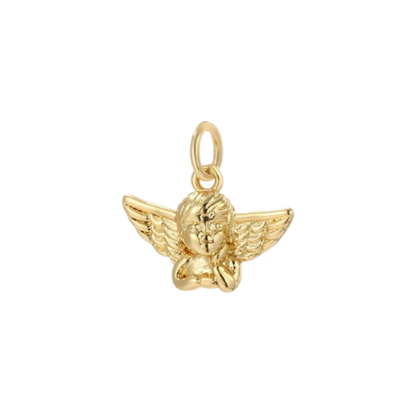 Medium Gold Angel Charm