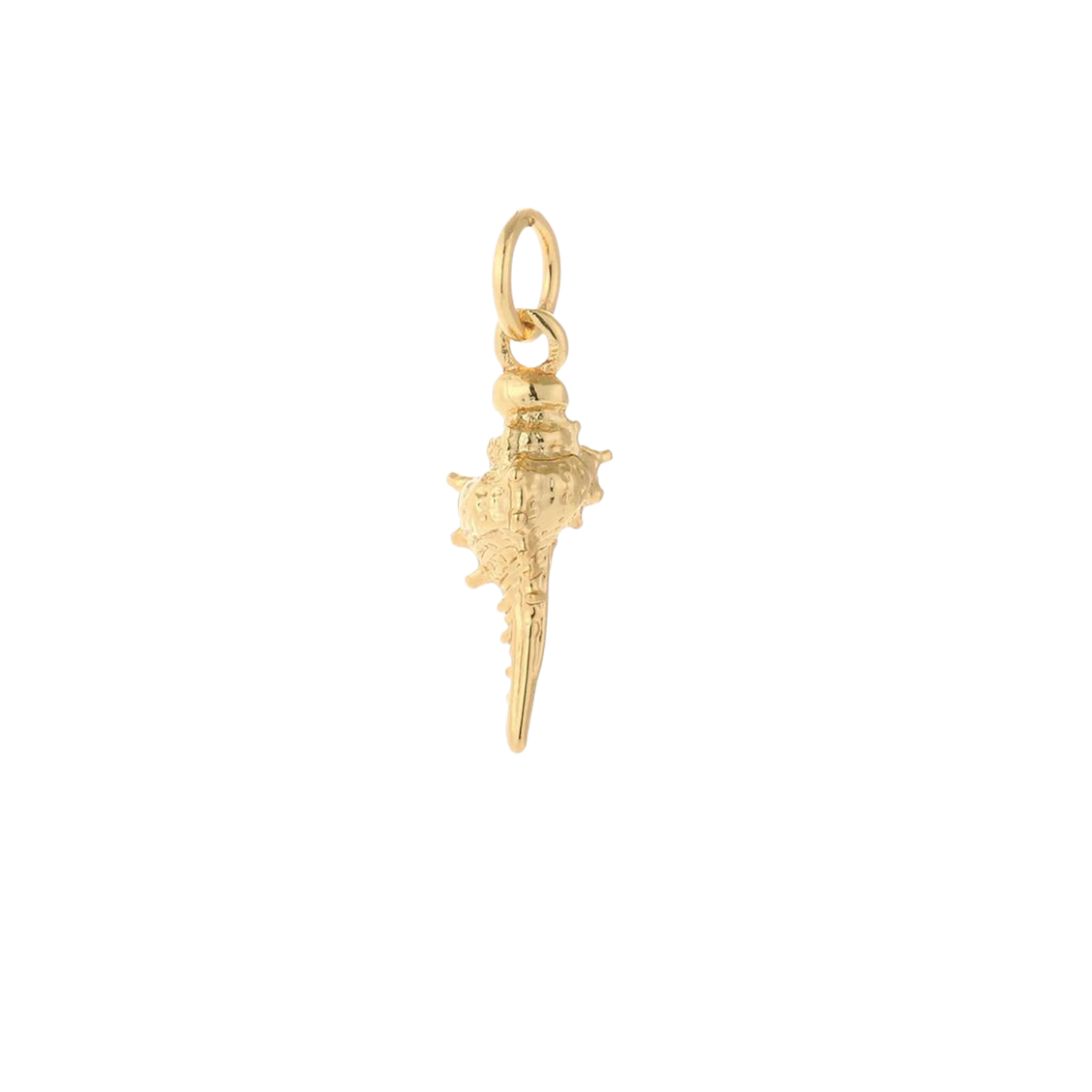 Small Gold Conch Charm