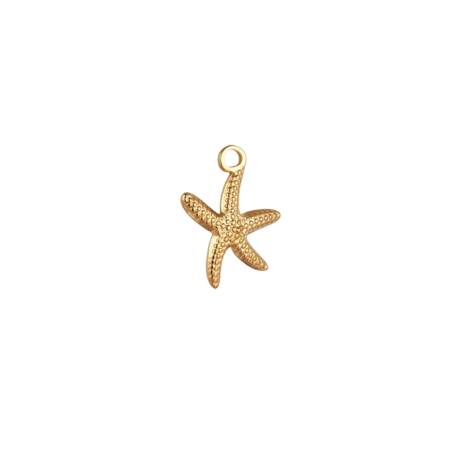 Medium Gold Starfish Charm