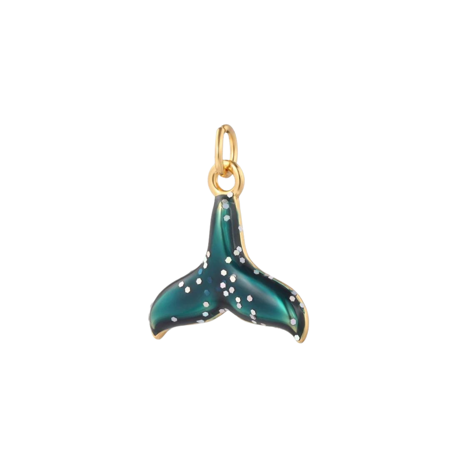 Medium Whale Tail Charm