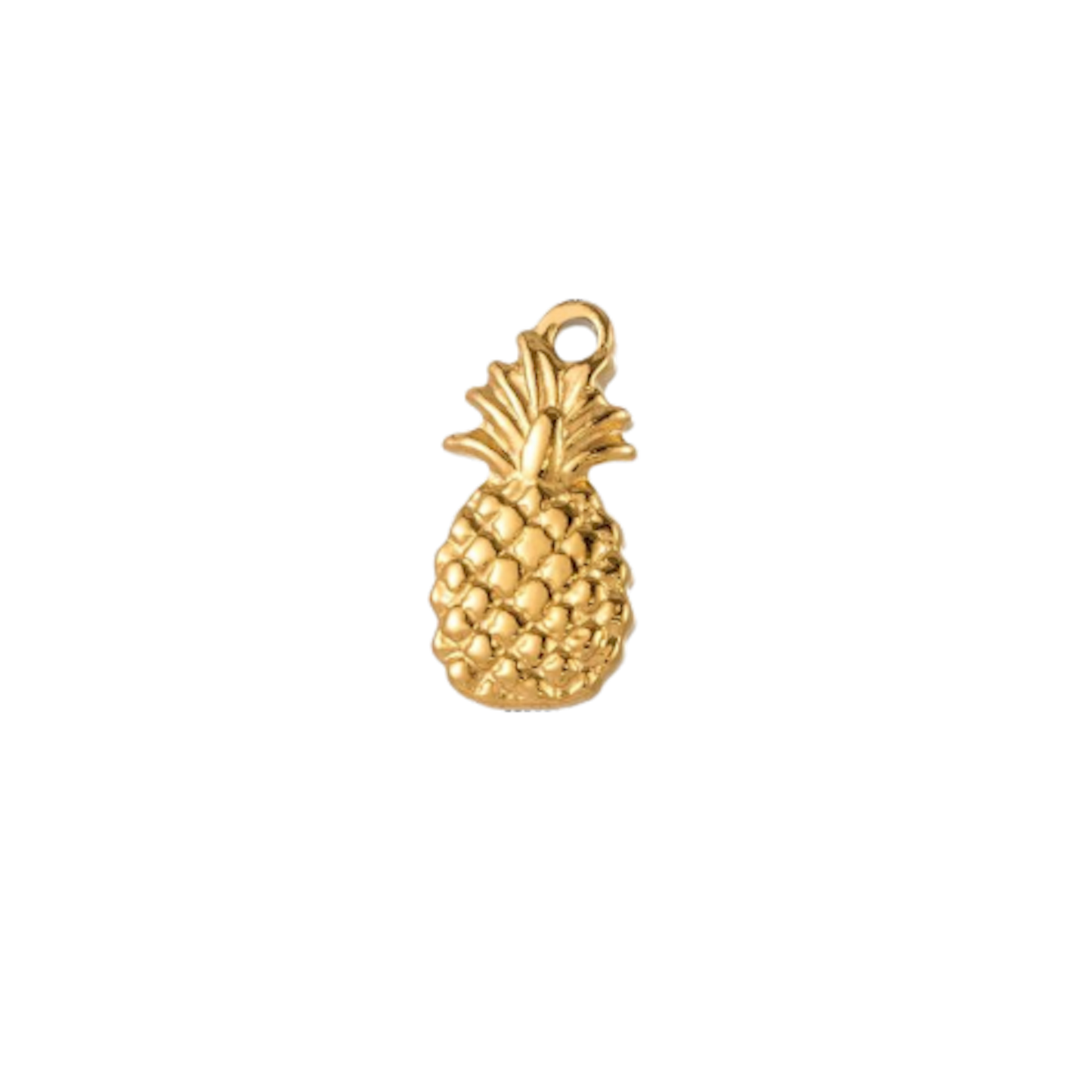 Small Gold Pineapple Charm