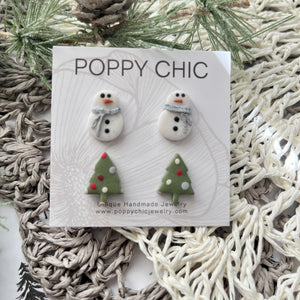 Jolly Holiday Studs