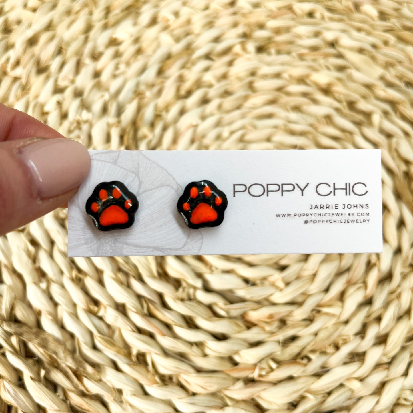 Tiger Paw Studs