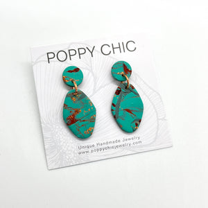 Lydia in Copper Turquoise