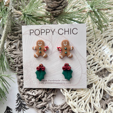 Load image into Gallery viewer, Jolly Holiday Studs
