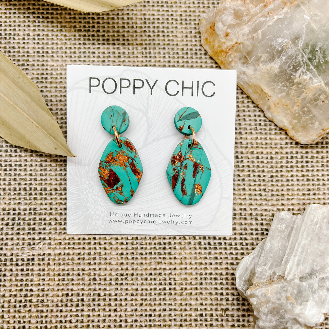 Lydia in Copper Turquoise